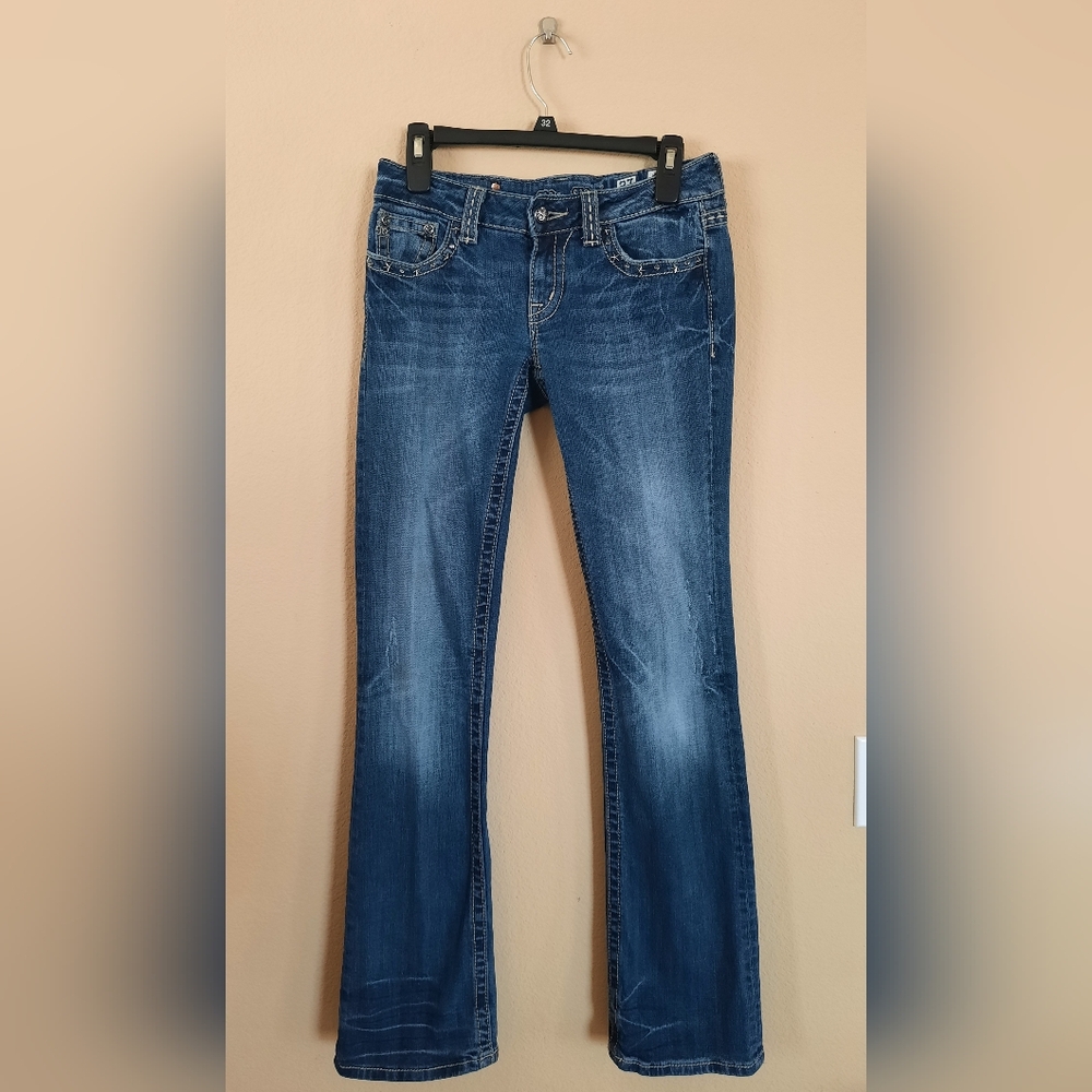 Miss Me Y2k Studded Bootcut Jeans Paris Hilton